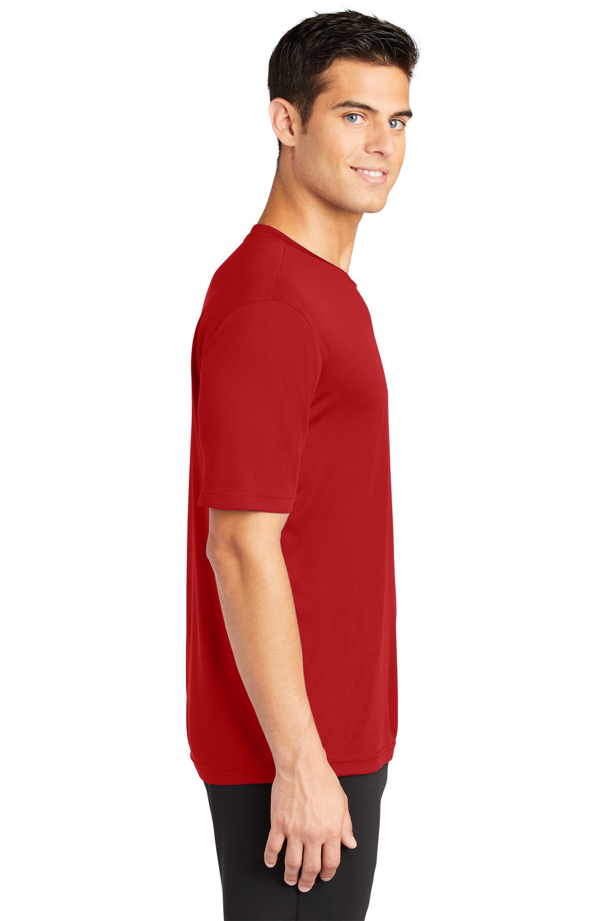 DeepRed Sport-Tek Tall PosiCharge Competitor Tee. TST350