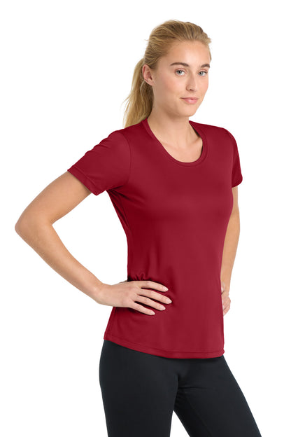 DeepRed Sport-Tek Women's PosiCharge Competitor Tee. LST350