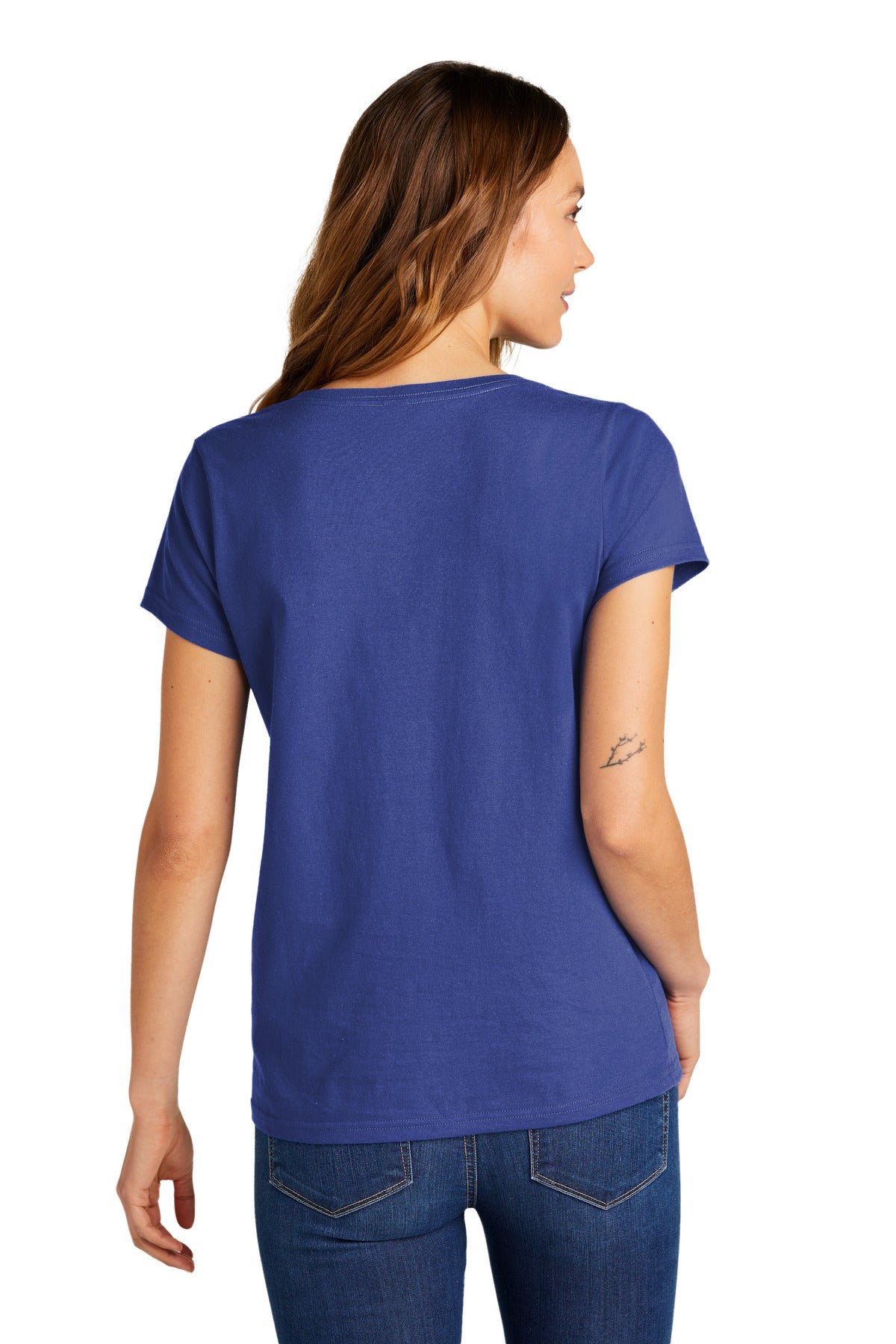 DeepRoyal District Women's The Concert Tee V-Neck DT5002