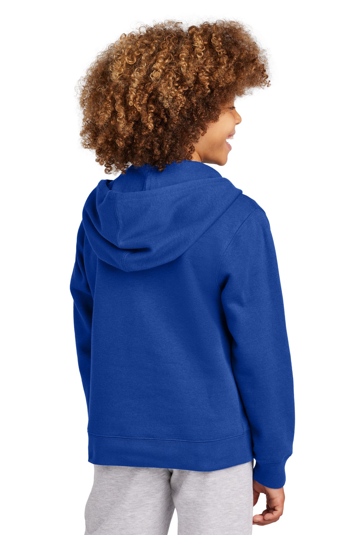DeepRoyal District Youth V.I.T. Fleece Full-Zip Hoodie DT6102Y