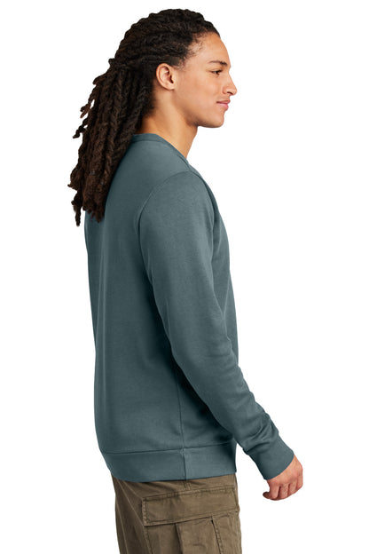 DeepStlBlu District Wash Fleece Crew DT2204