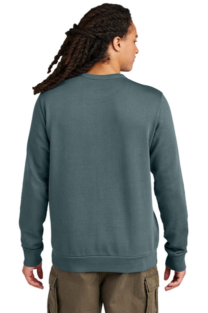 DeepStlBlu District Wash Fleece Crew DT2204