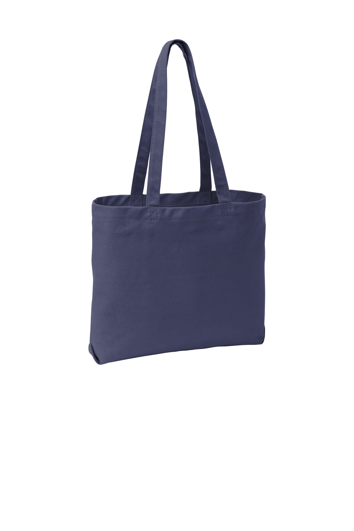 Denim Blue Port Authority Beach Wash Tote. BG421