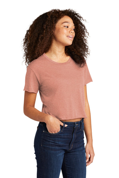 DesertPink Next Level Apparel Women's Festival Cali Crop Tee. NL5080