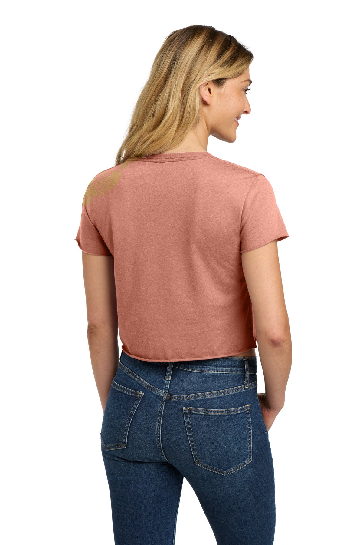 DesertPink Next Level Apparel Women's Festival Cali Crop Tee. NL5080