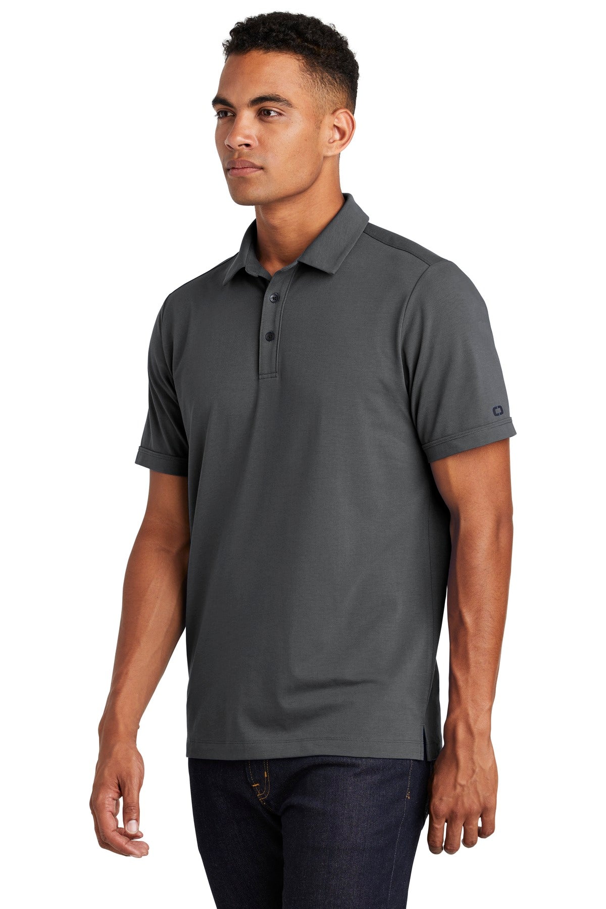 Diesel Grey OGIO Limit Polo. OG138