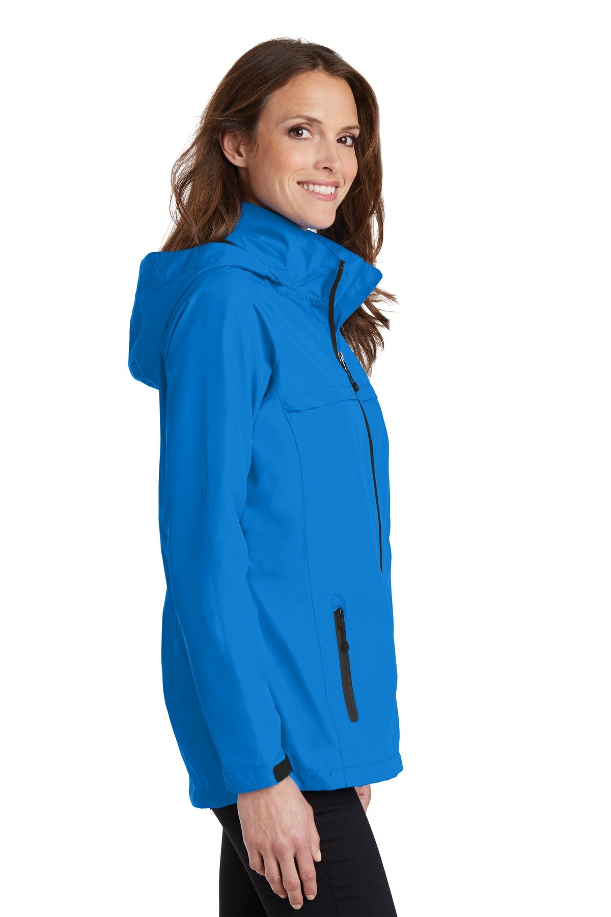 Direct Blue Port Authority Women's Torrent Waterproof Jacket. L333