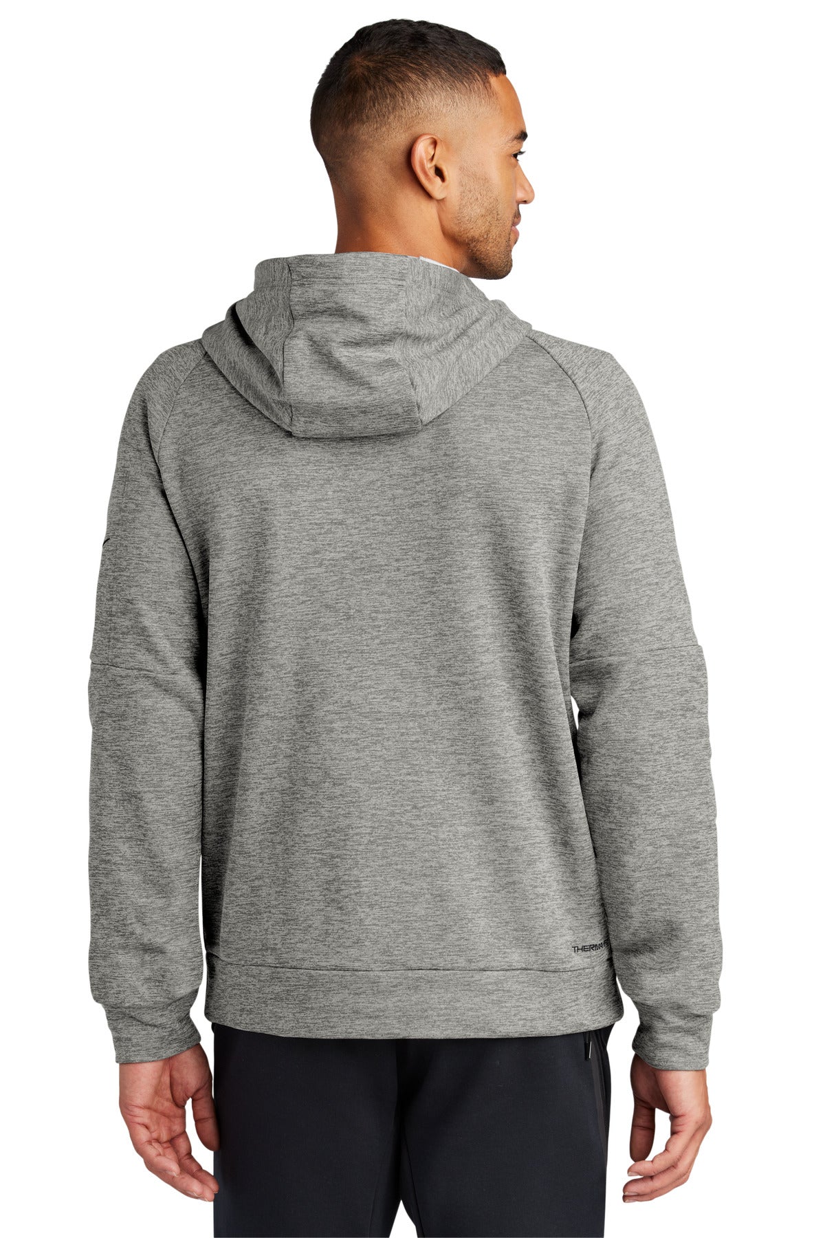 DkGyHthr Nike Therma-FIT Pocket 1/4-Zip Fleece Hoodie NKFD9742