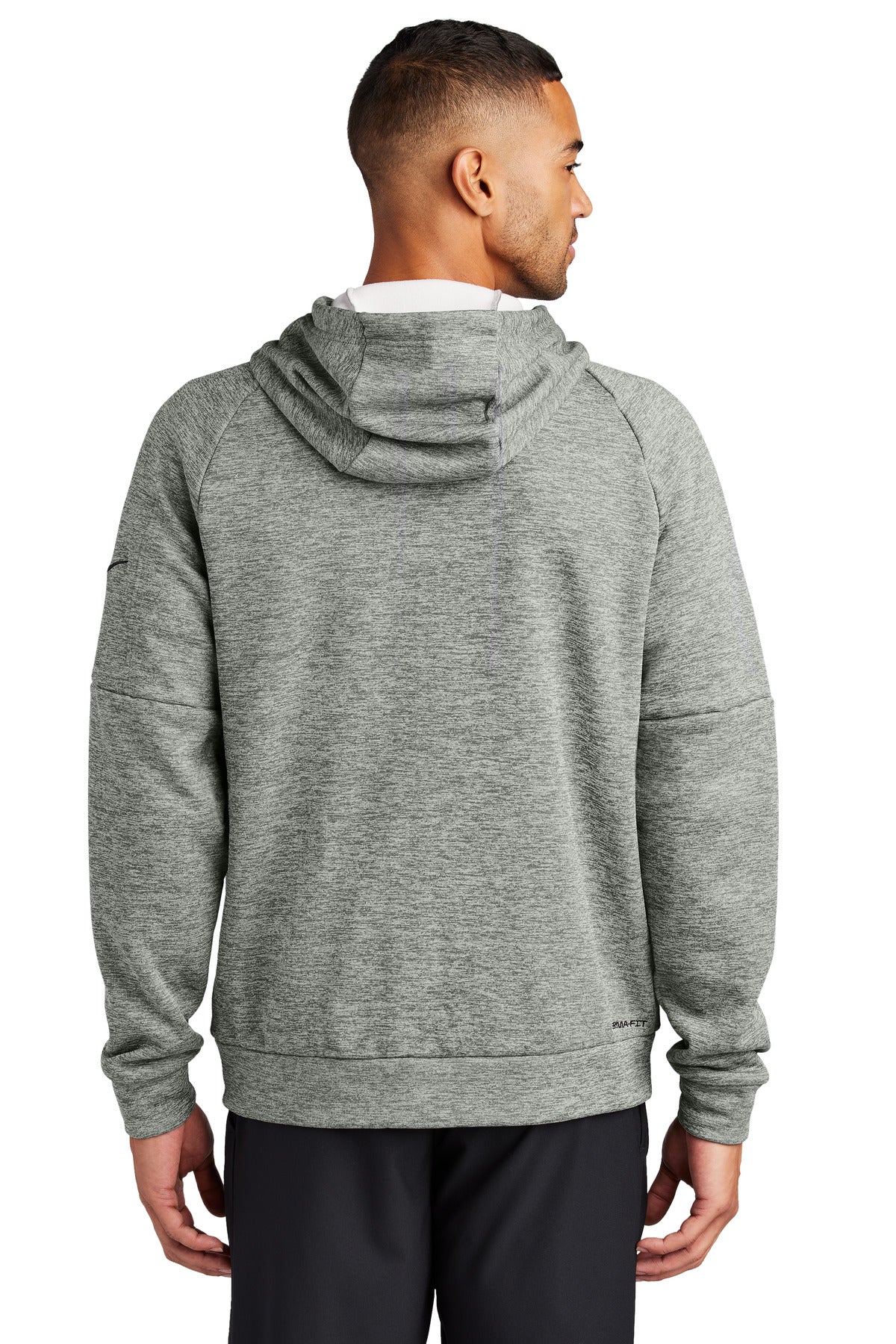 DkGyHthr Nike Therma-FIT Pocket Full-Zip Fleece Hoodie NKFD9859