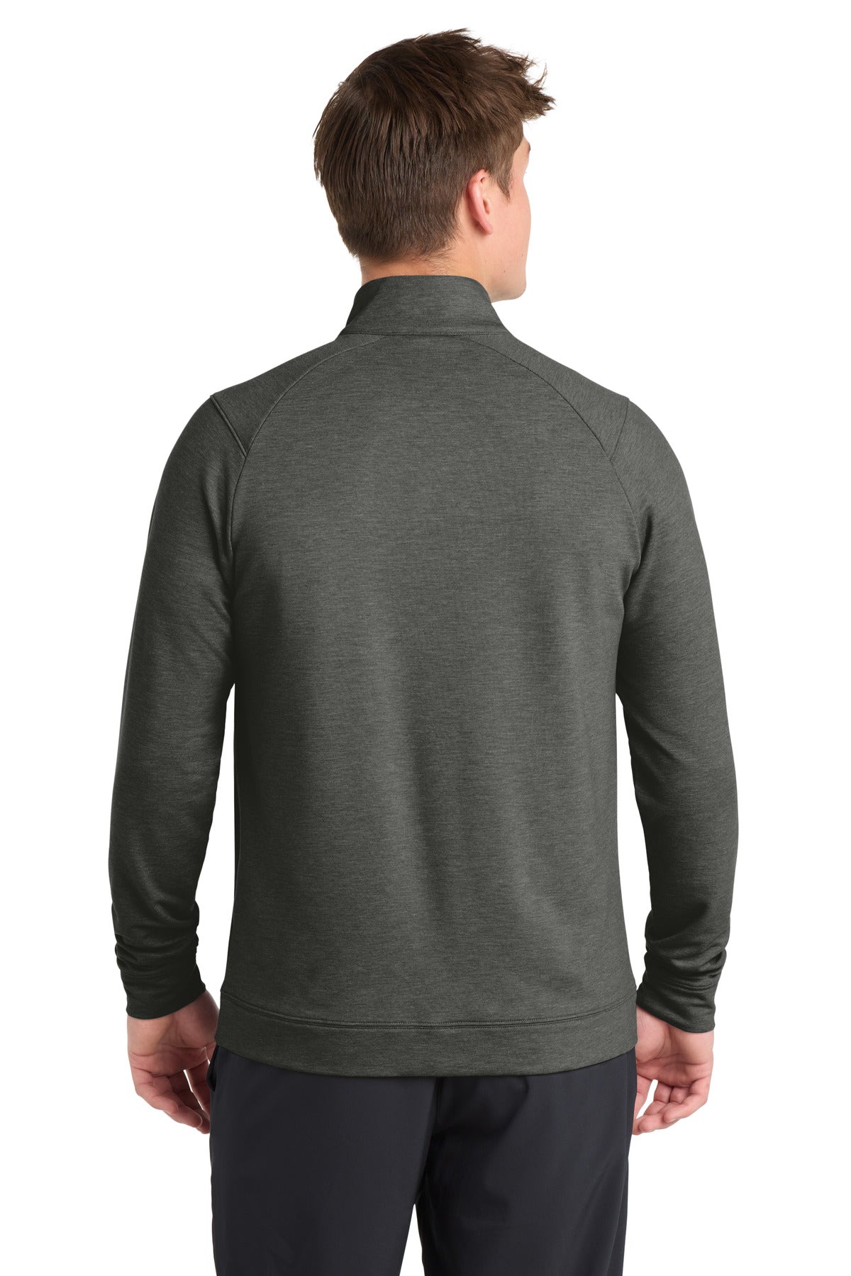 DkGyHthr Sport-Tek Sport-Wick Flex Fleece Full-Zip. ST560