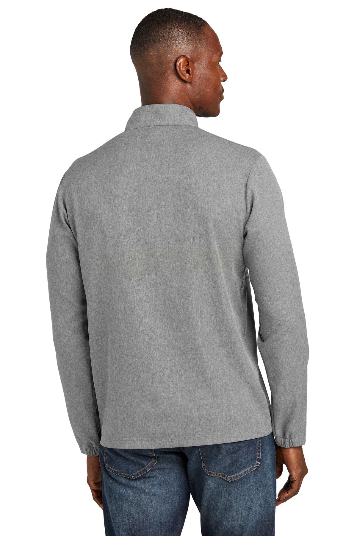 DkGyHthr TravisMathew Balboa Chest Stripe 1/4-Zip TM1MZ340