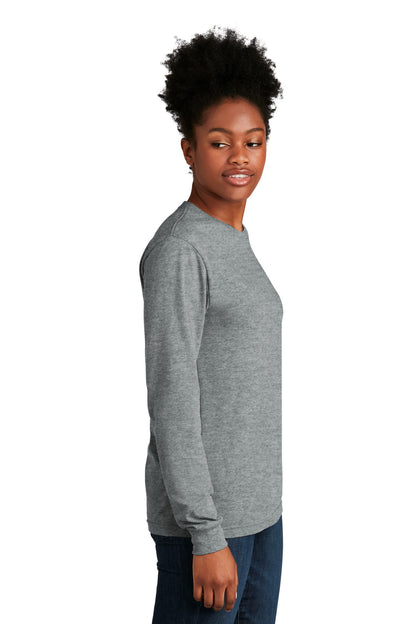 DkHtGray Next Level Apparel Adult CVC Long Sleeve Tee NL6211