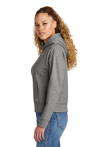 DkHtGry New Era Women's Comeback Fleece Pullover Hoodie LNEA550