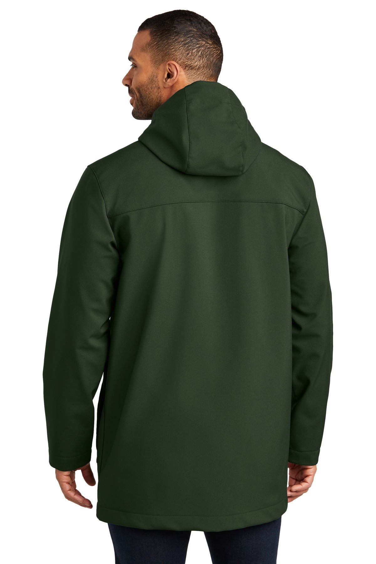 DkOliveGrn Port Authority Collective Outer Soft Shell Parka J919