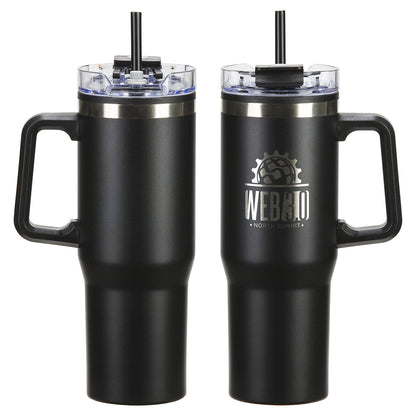 Oceanic 30 oz Stainless Steel/Polypropylene Mug with Color-Matching Handle