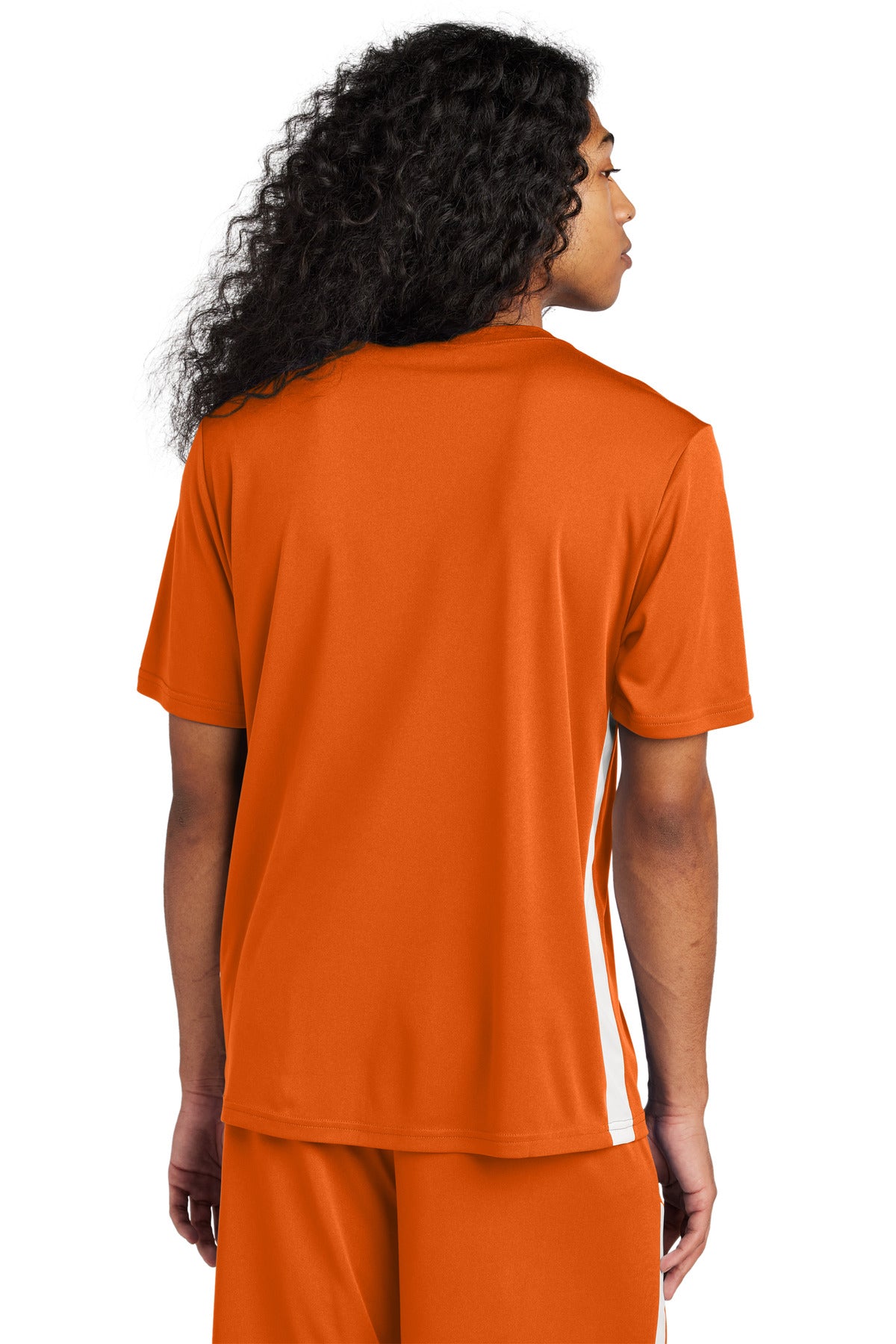 DpOr/White Sport-Tek Competitor United V-Neck ST101