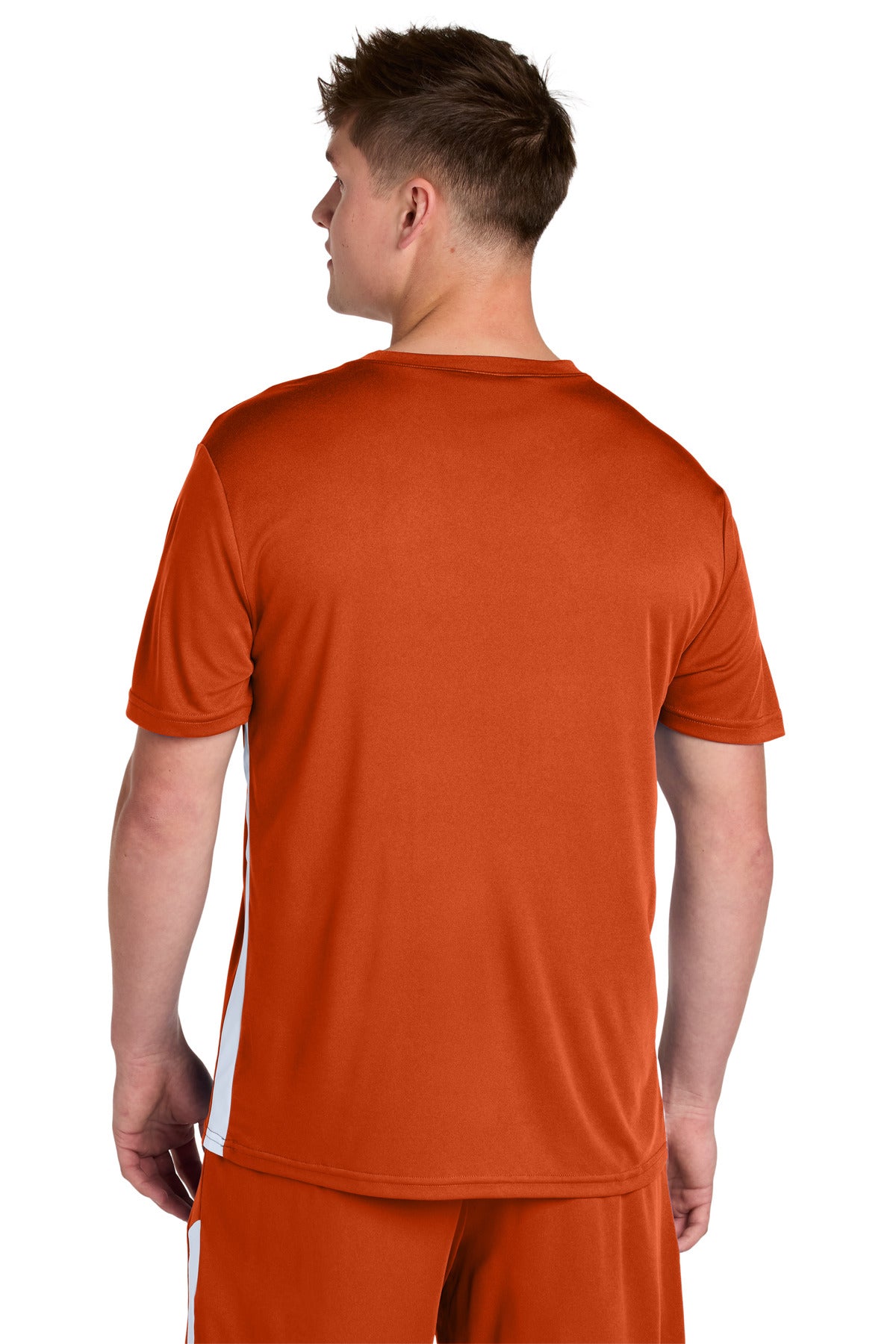 DpOr/White Sport-Tek Competitor United V-Neck ST101