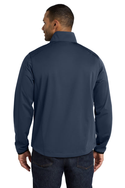 Dress Blue Nvy Port Authority Active 1/2-Zip Soft Shell Jacket. J716