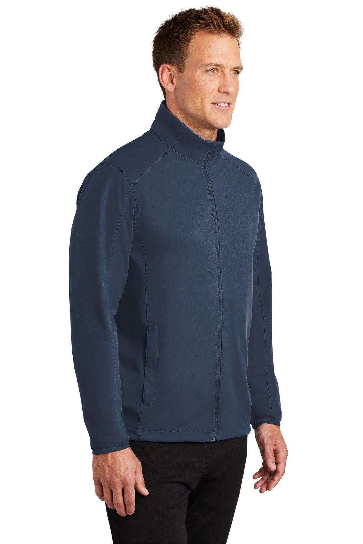 Dress Blue Nvy Port Authority Active Soft Shell Jacket. J717