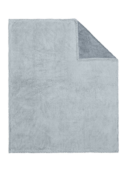 Dress Blue Nvy Port Authority Plush Texture Blanket. BP35
