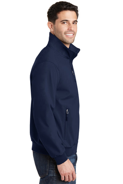 Dress Blue Nvy Port Authority Soft Shell Bomber Jacket. J337