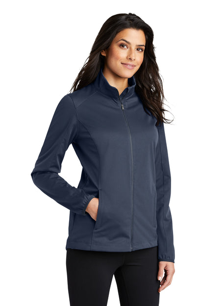 Dress Blue Nvy Port Authority Women's Active Soft Shell Jacket. L717