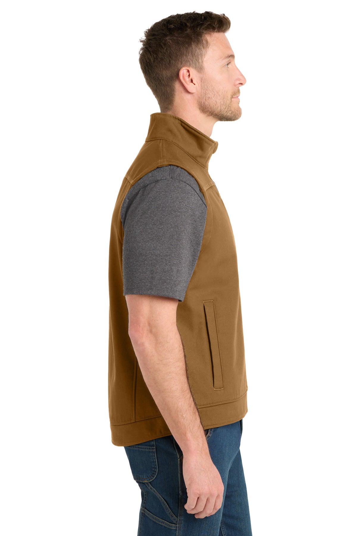 Duck Brown CornerStone Duck Bonded Soft Shell Vest CSV60