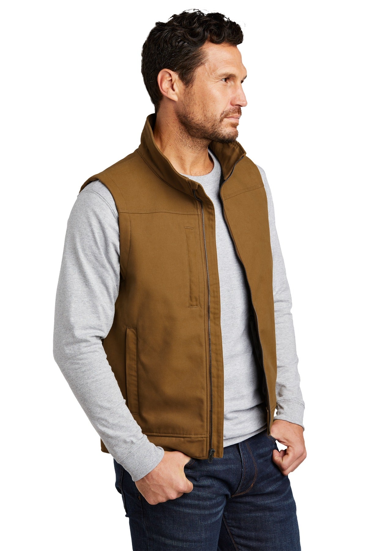 Duck Brown CornerStone Duck Bonded Soft Shell Vest CSV60