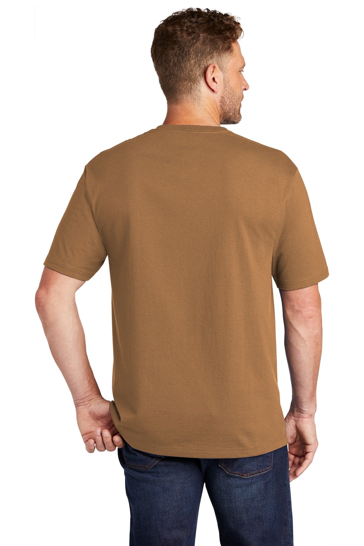 Duck Brown CornerStone Workwear Pocket Tee CS430