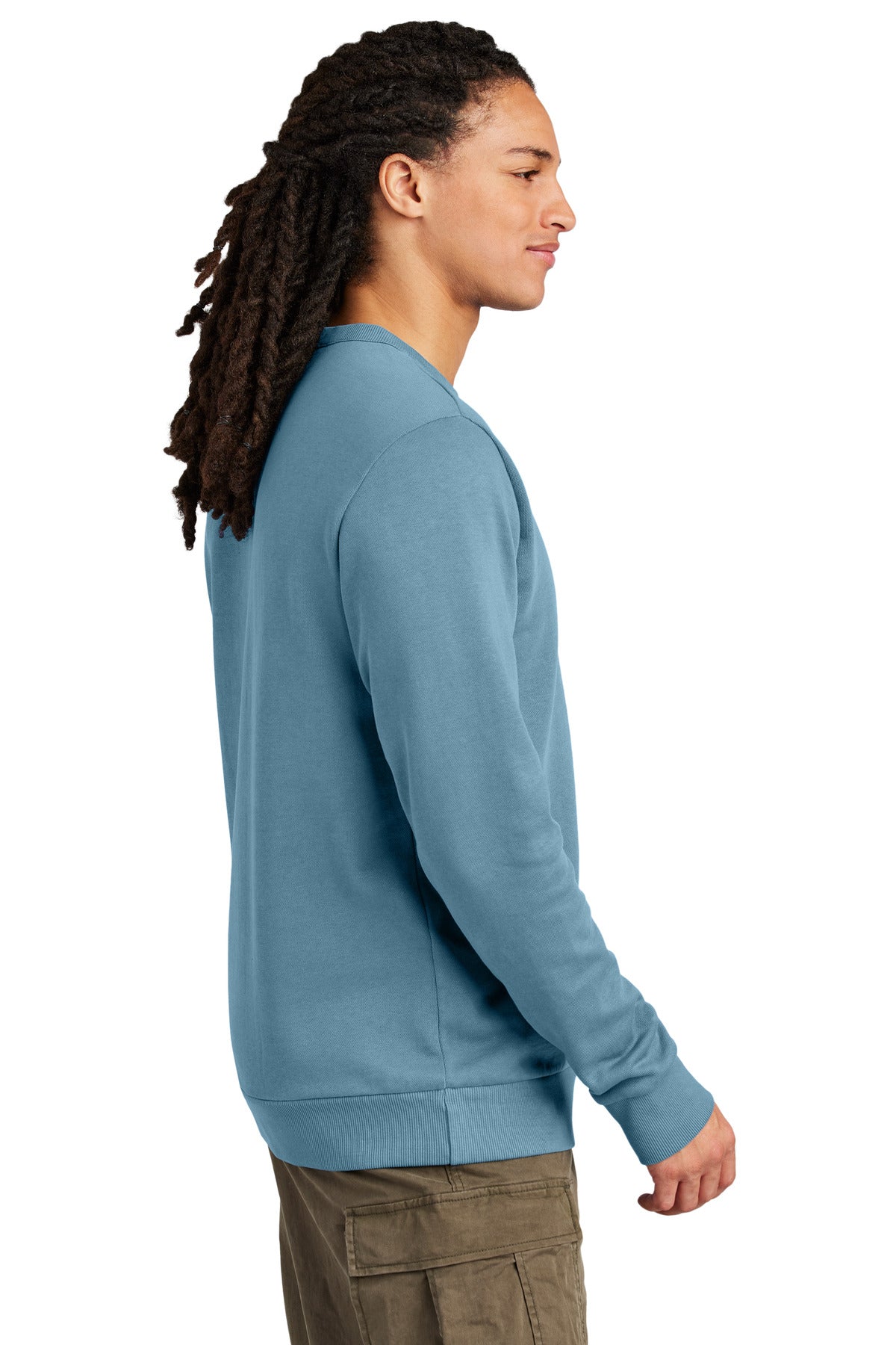 DuskBlue District Wash Fleece Crew DT2204