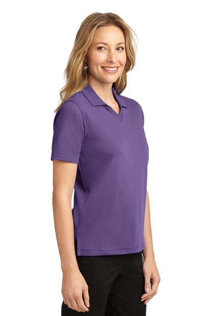 Dusty Purple Port Authority Women's Rapid Dry Polo. L455