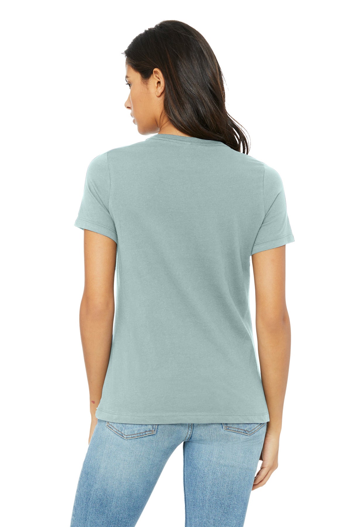 DustyBlTB BELLA+CANVAS Women's Relaxed Triblend Tee BC6413