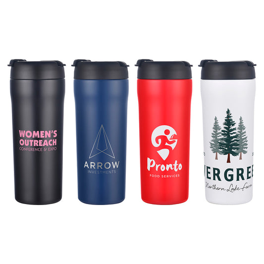 Black Varedo 24 oz DuoFlow Vacuum Insulated Stainless Steel Tumbler