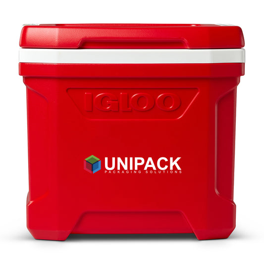 White-Red Star Igloo® Profile II 16 Qt Cooler