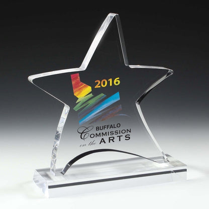 Moving Star Award - Screen Printed