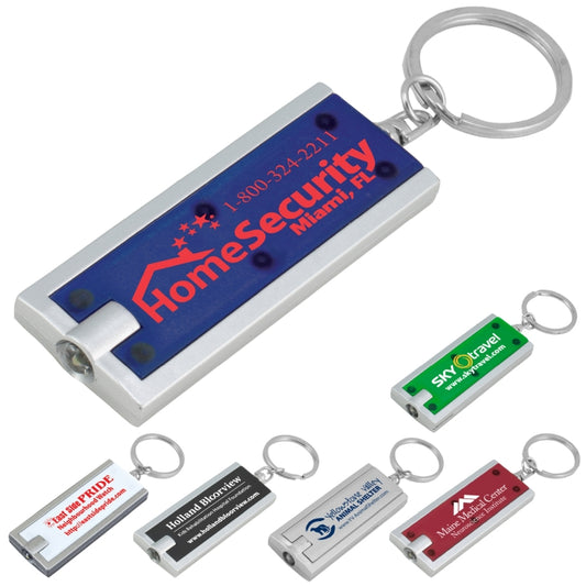 Trans Red "Akari" Traditional Slim Keyholder Keylight with Bright White LED Light