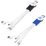 Black Tribute 4-in-1 Charging Cable with Watch Charger