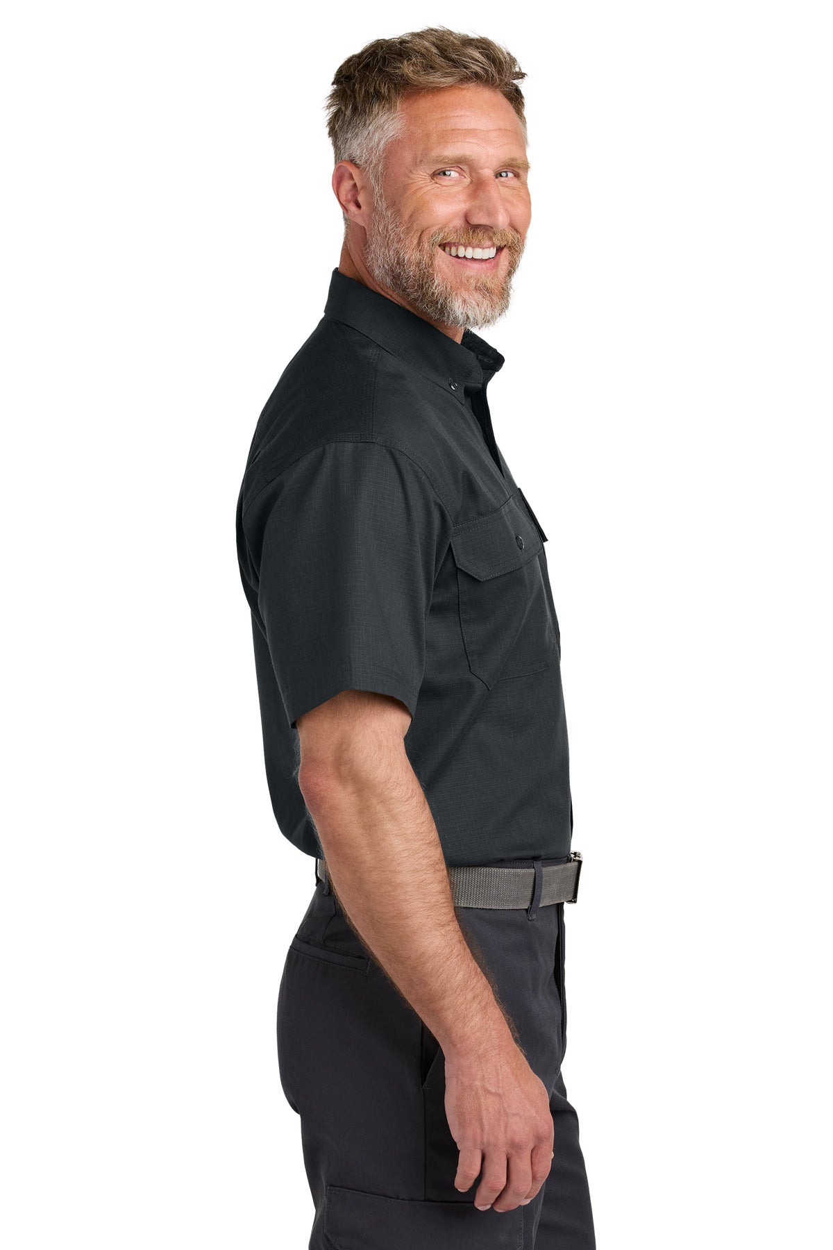 EchoSteel CornerStone Short Sleeve Select Ripstop Shirt CSW175