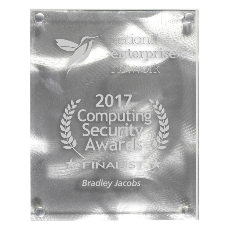 Alumo-Tech II Plaque (8" x 10" x 1") - Screen Print