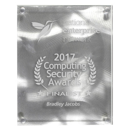 Alumo-Tech II Plaque (8" x 10" x 1") - Screen Print