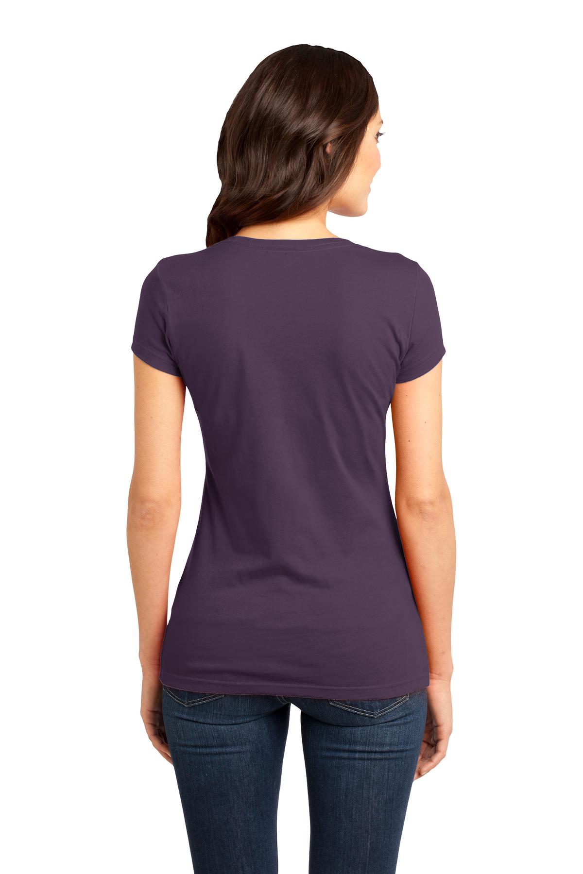 Eggplant District Women's Fitted Very Important Tee . DT6001