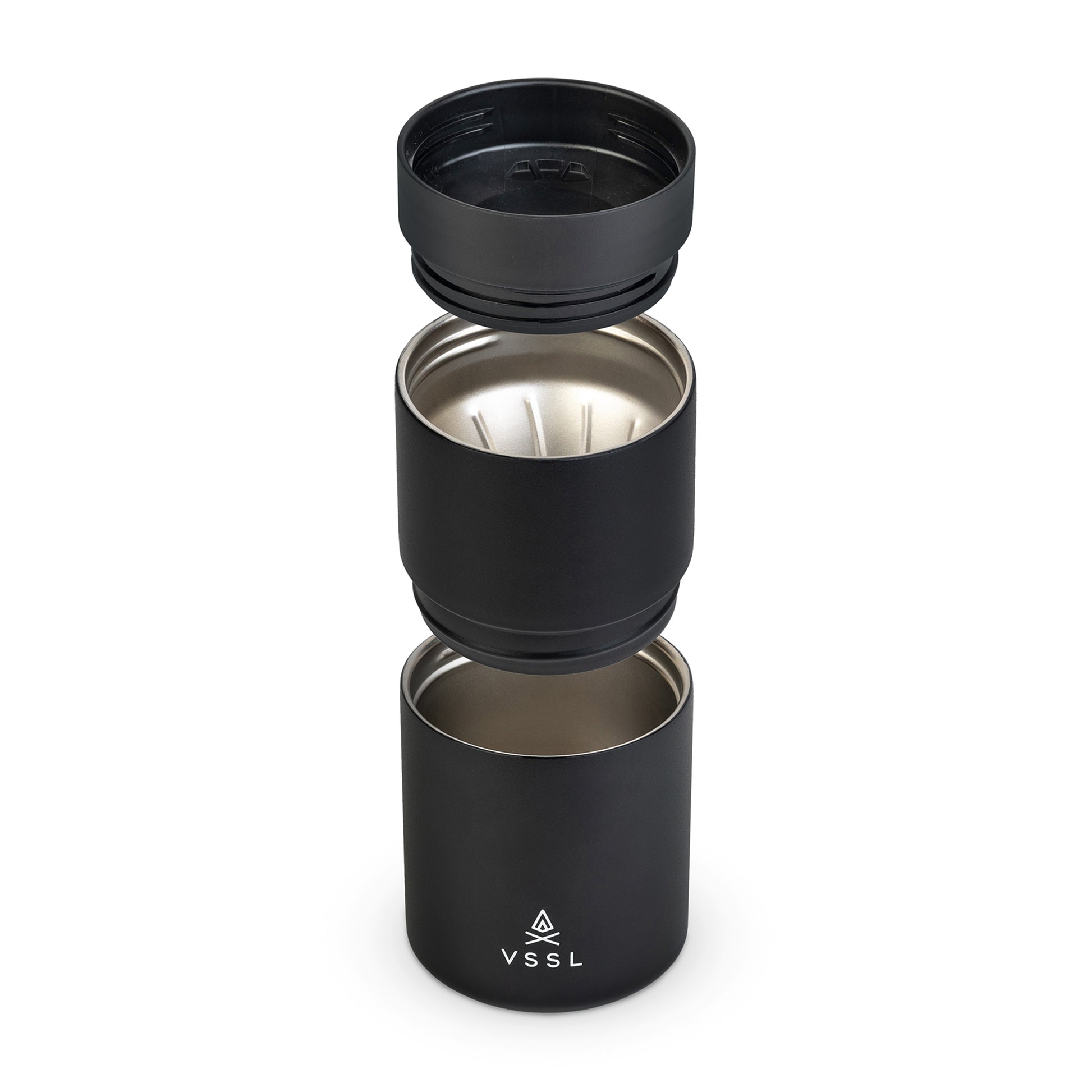 Black VSSL Nest Pour Over Set