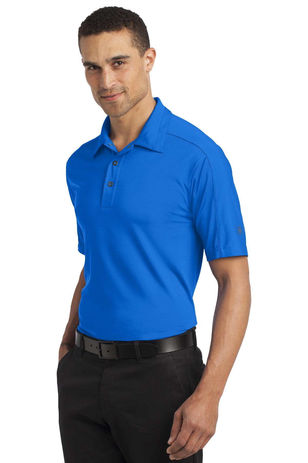 Electric Blue OGIO Linear Polo. OG1030