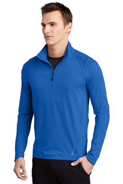 Electric Blue OGIO Radius 1/4-Zip. OE550
