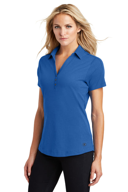 Electric Blue OGIO Women's Onyx Polo. LOG126