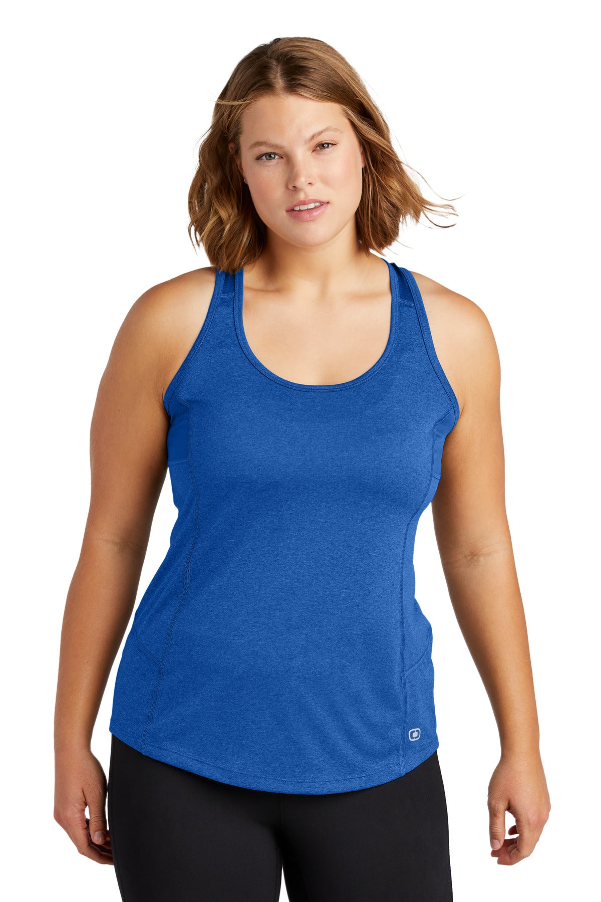 Electric Blue OGIO Women's Racerback Pulse Tank. LOE322