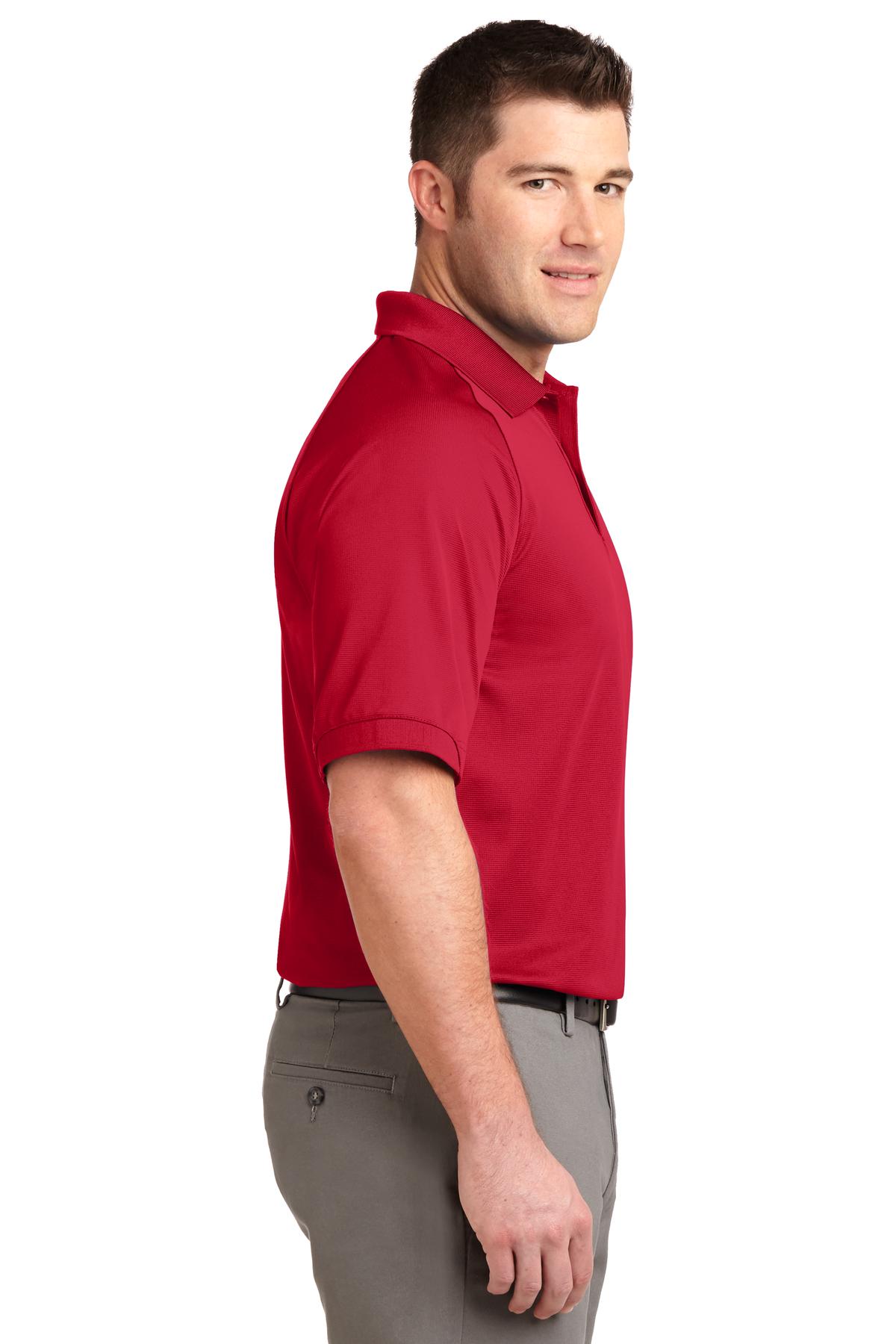 Engine Red Port Authority Dry Zone Ottoman Polo. K525