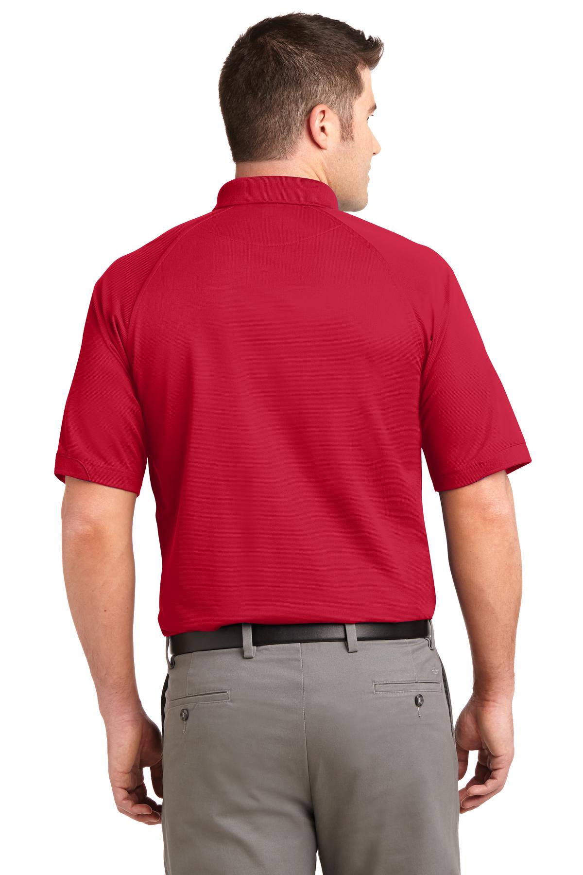 Engine Red Port Authority Dry Zone Ottoman Polo. K525
