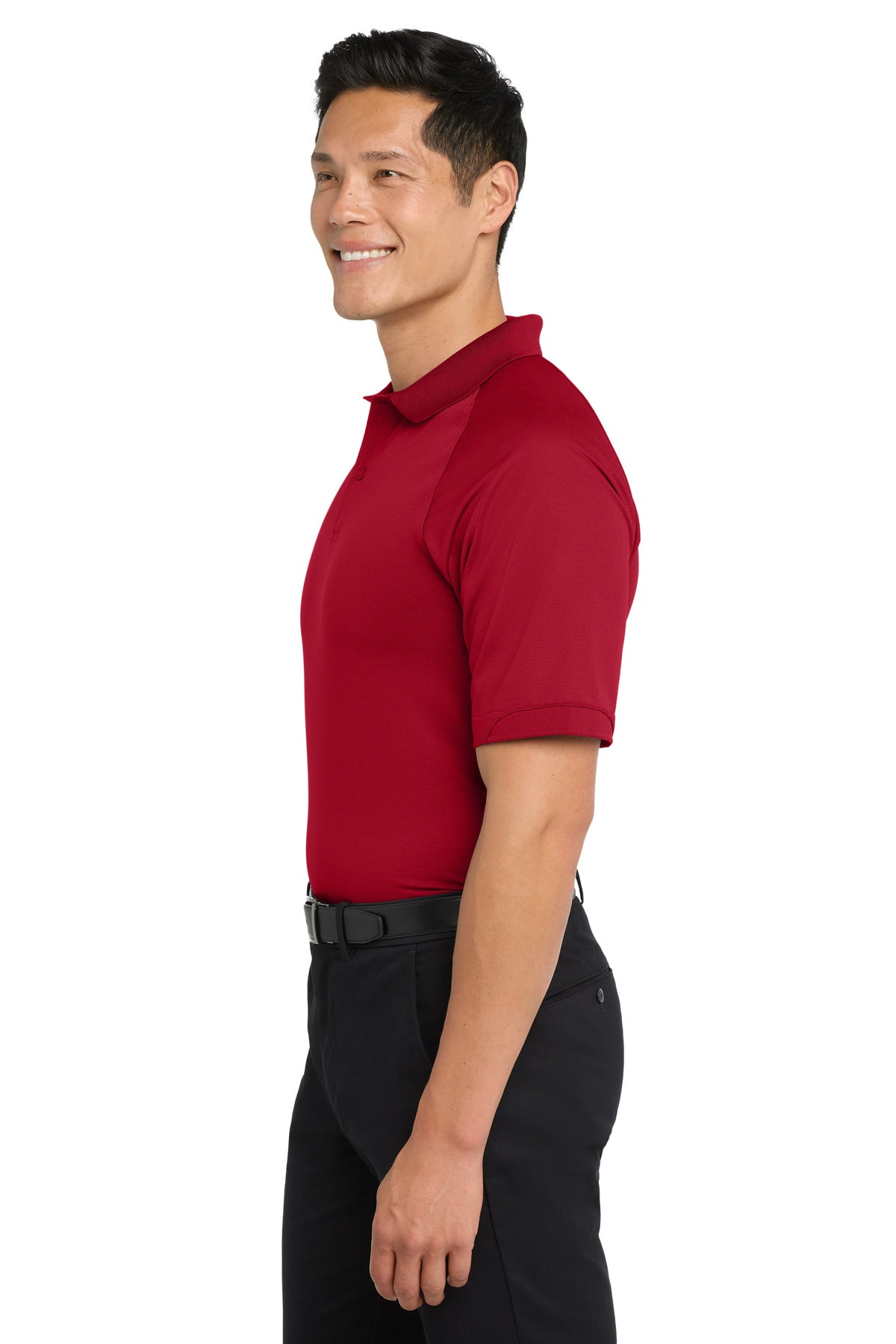 Engine Red Port Authority Dry Zone Ottoman Polo. K525