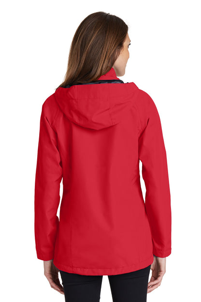 Engine Red Port Authority Women's Torrent Waterproof Jacket. L333